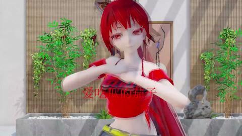 吃瓜初音GIF,瓜田里的“小仙女”